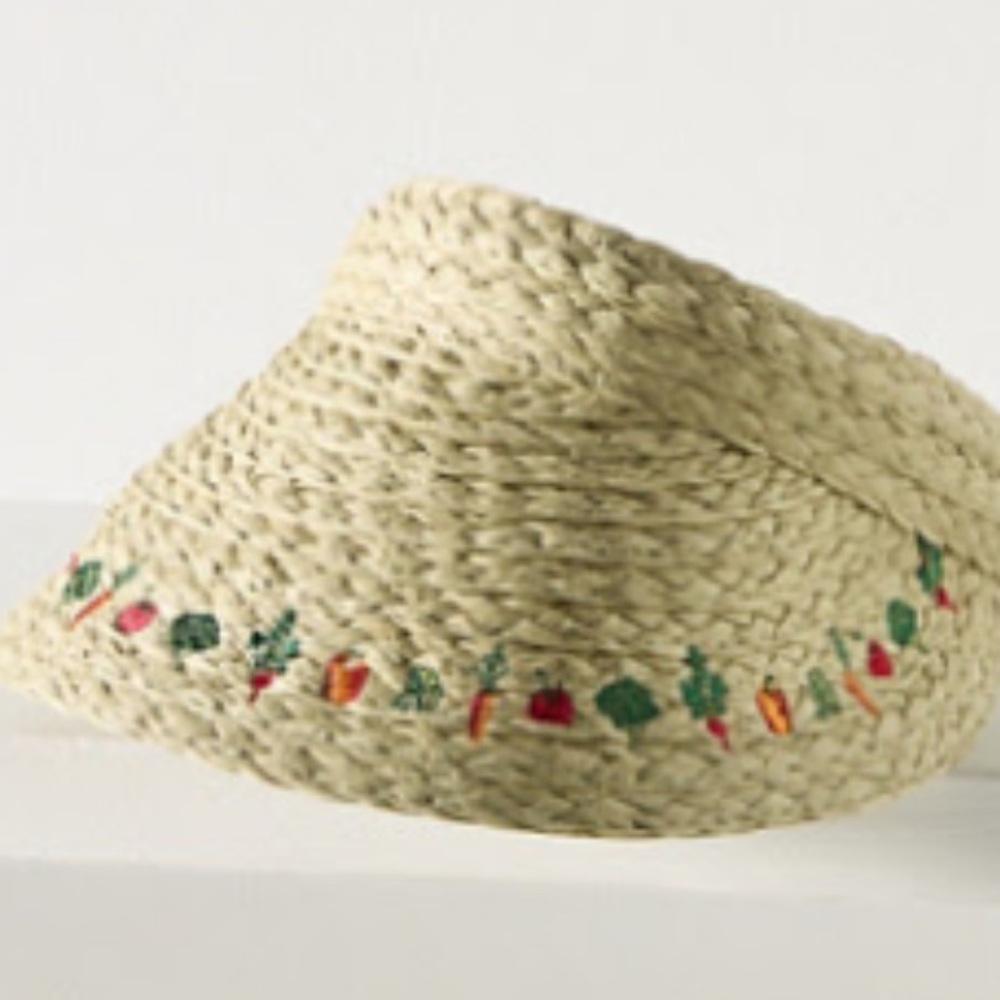 Anthropologie Icon Gardening Visor